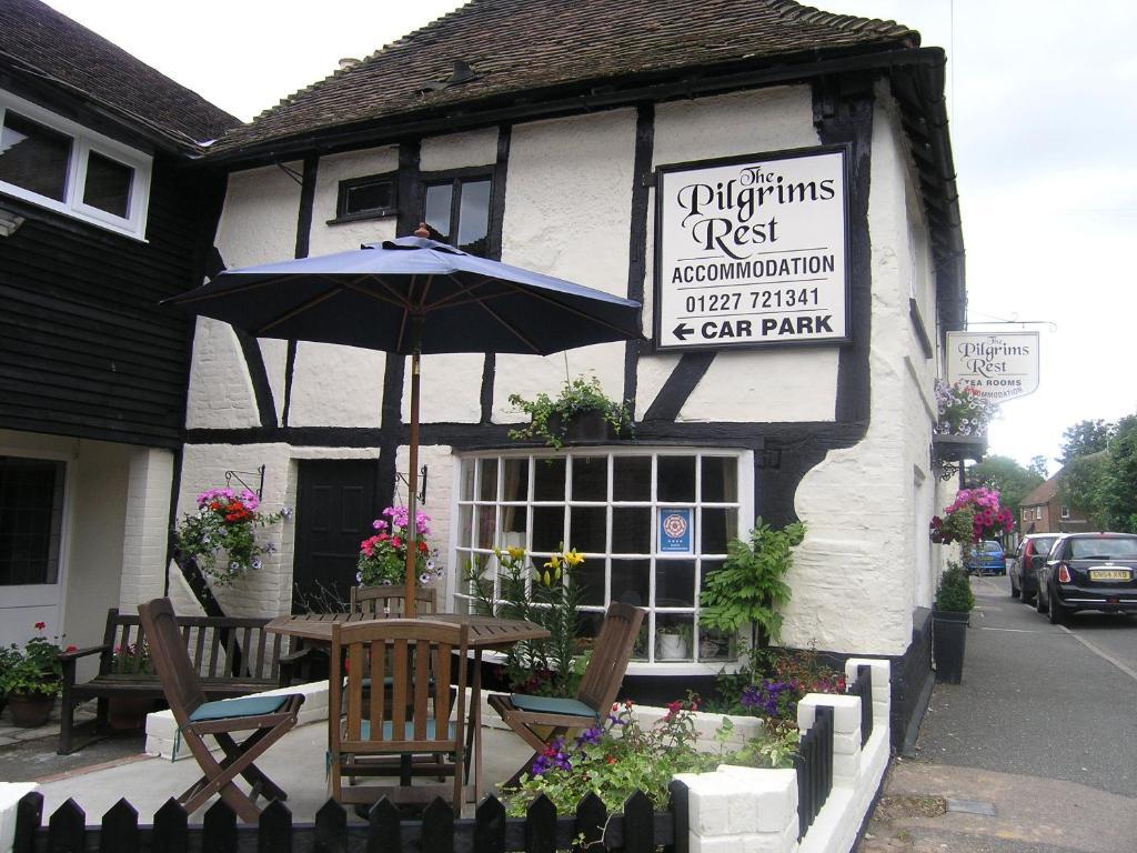 The Pilgrims Rest Hotel Littlebourne Exterior foto